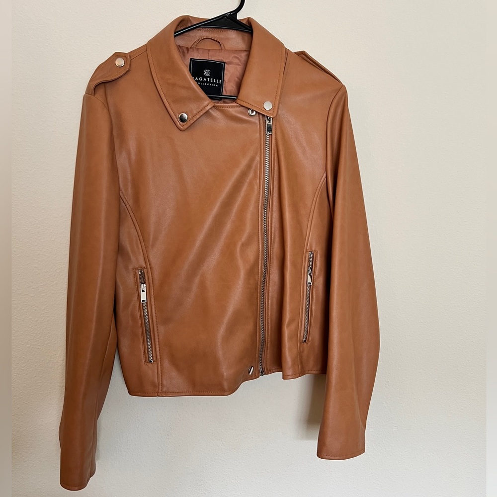 Bagatelle Faux Leather Jacket
